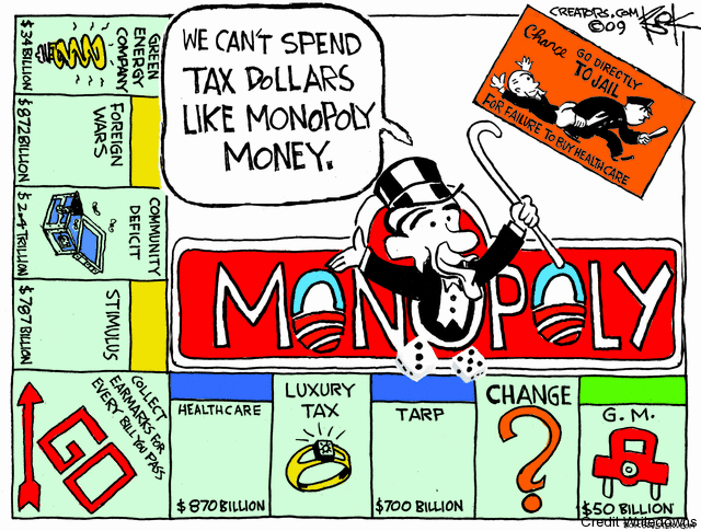 government created monopoly examples